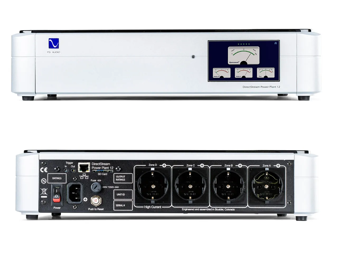 PS Audio PerfectWave PowerPlant 12 actieve stroomregenerator zilver